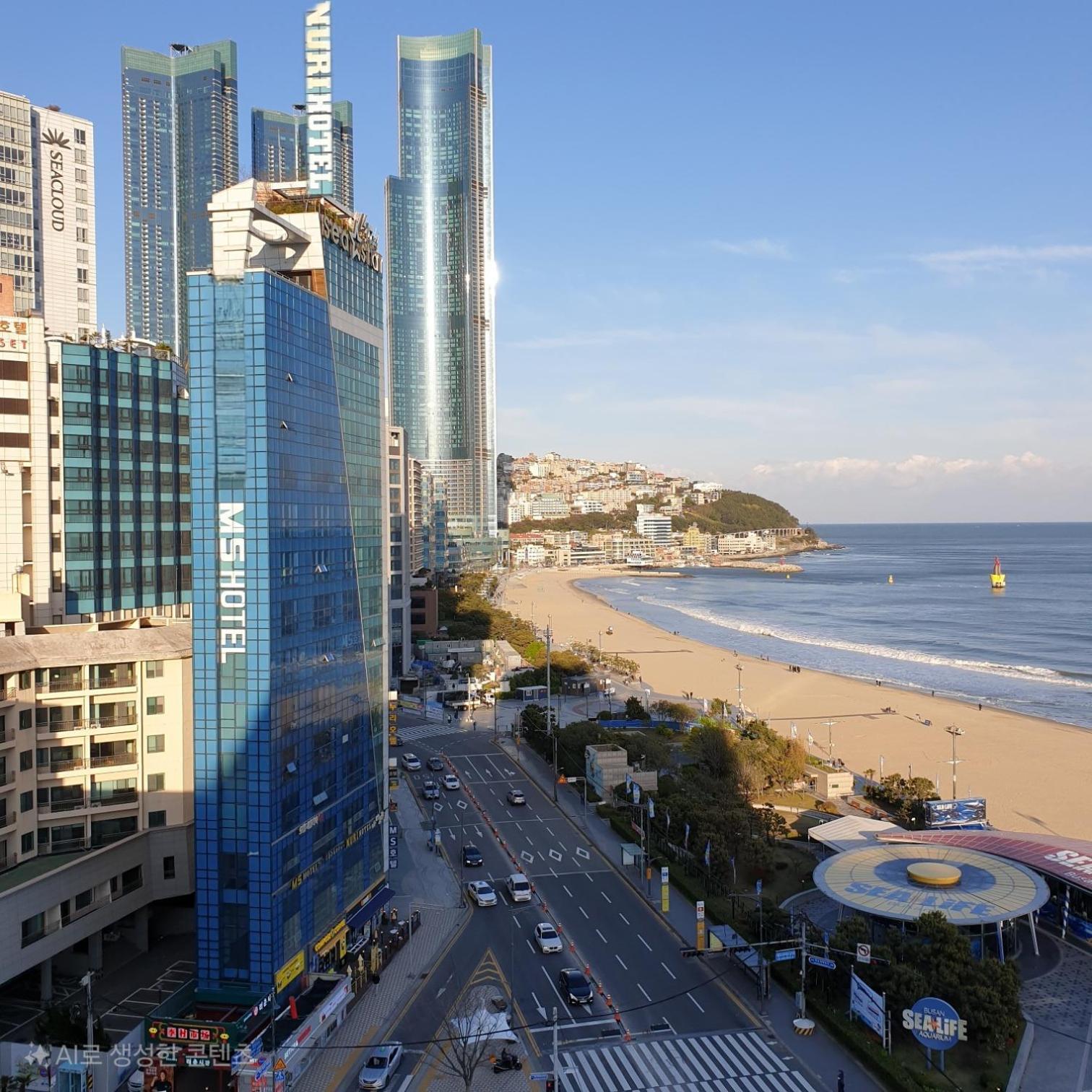 Ms Hotel Haeundae Busan Dış mekan fotoğraf